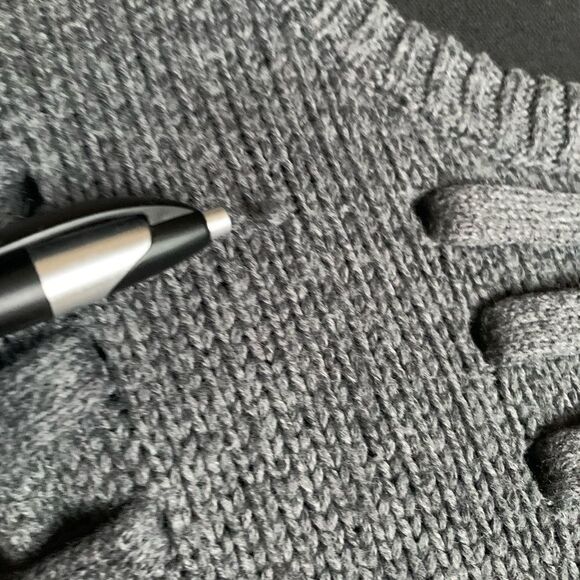 Vince Camuto Knit Gray Sweater - Picture 4 of 10